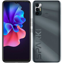 Смартфон TECNO Spark 7 (KF6n) 4 / 64GB Magnet Black (4895180766398)