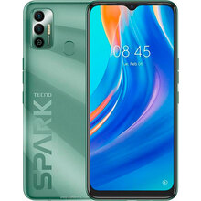 Смартфон TECNO Spark 7 (KF6n) 4/128GB Spruce Green (4895180766435)