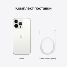 Смартфон APPLE iPhone 13 Pro 256GB Silver (MLVF3HU/A)