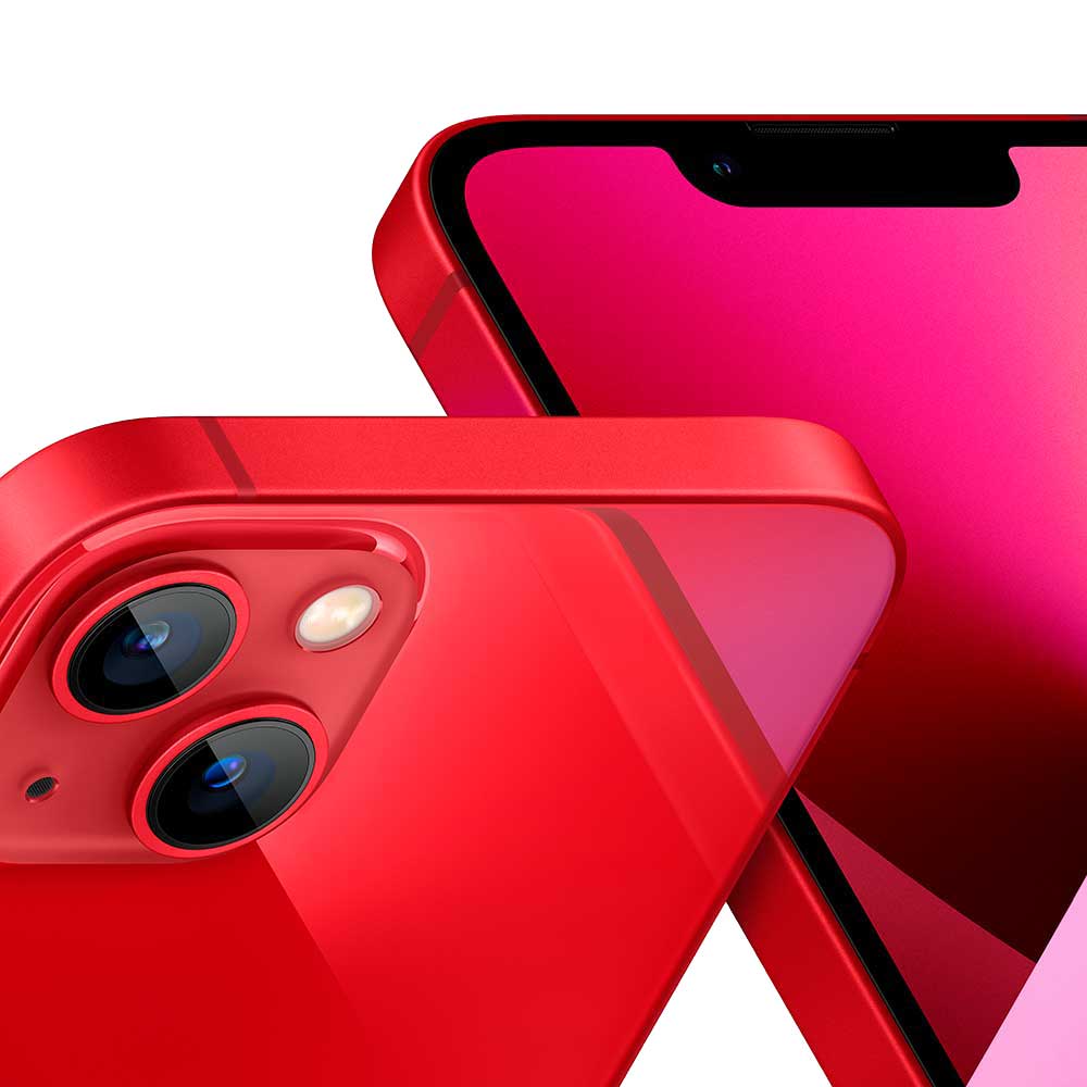 Смартфон APPLE iPhone 13 256GB (PRODUCT) RED (MLQ93HU/A) Матрица OLED