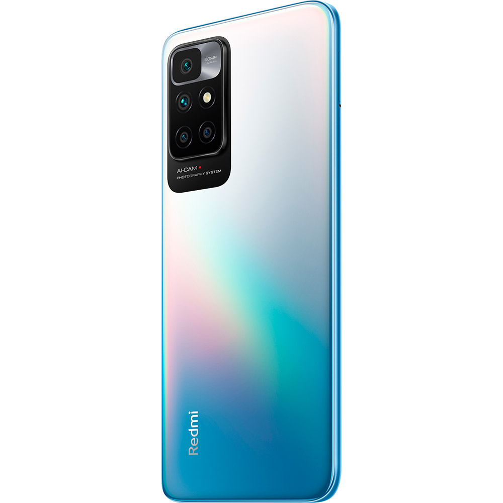 Зовнішній вигляд Смартфон XIAOMI Redmi 10 4 / 128GB Dual Sim Sea Blue