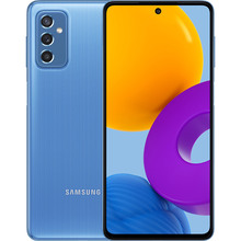 Смартфон SAMSUNG Galaxy M52 6/128 Gb Dual Sim Light Blue (SM-M526BLBHSEK)