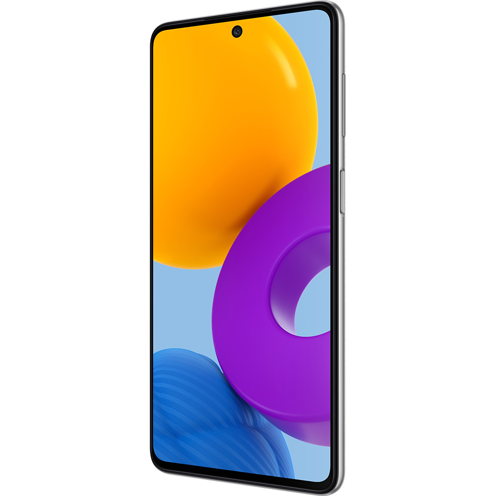 Смартфон SAMSUNG Galaxy M52 6/128 Gb Dual Sim White (SM-M526BZWHSEK) Матриця SUPER AMOLED