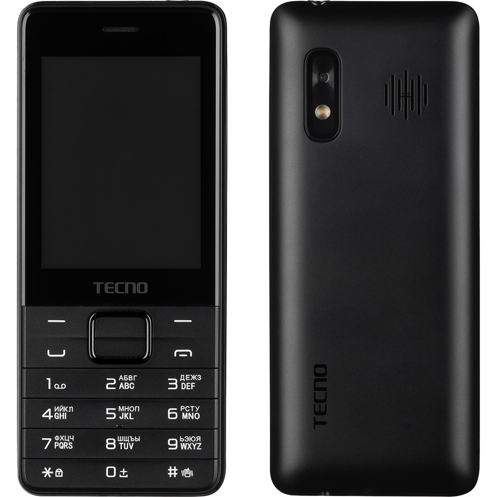 Мобільний телефон TECNO T454 Dual SIM Black (4895180745973) Матриця TFT