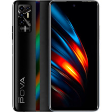 Смартфон Tecno POVA 2 4/128GB Dual Sim Dazzle Black (4895180768491)