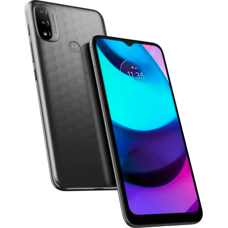 Внешний вид Смартфон MOTOROLA E20 2/32GB Dual Sim Graphite
