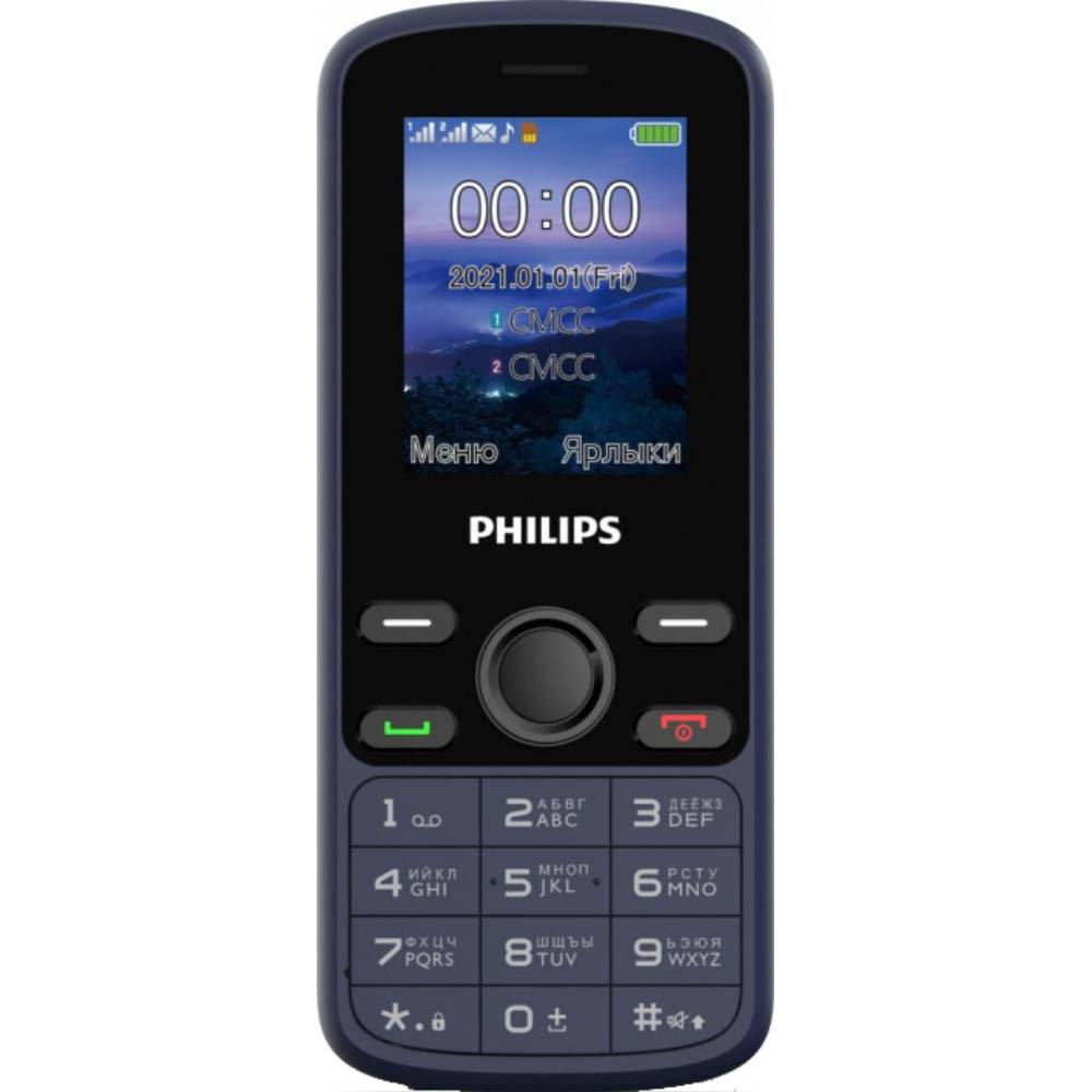 Мобільний телефон PHILIPS E111 Xenium Вlue