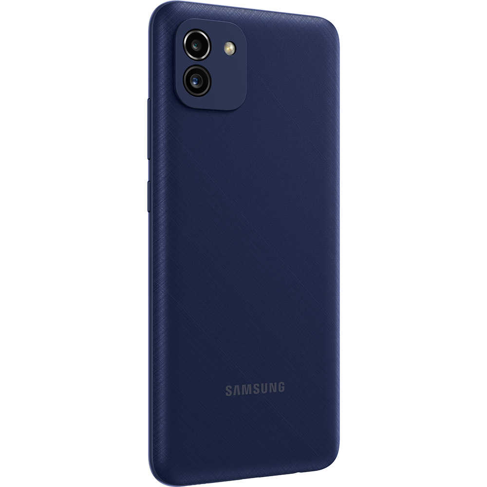 Фото Смартфон SAMSUNG Galaxy A03 4/64GB Dual Sim Blue (SM-A035FZBGSEK)