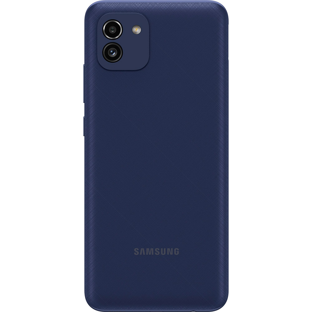 Внешний вид Смартфон SAMSUNG Galaxy A03 4/64GB Dual Sim Blue (SM-A035FZBGSEK)