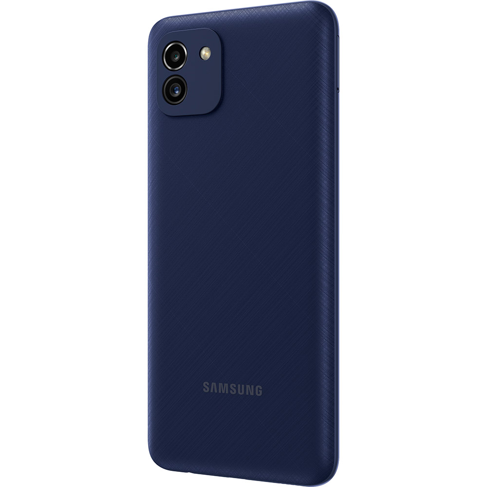 Смартфон SAMSUNG Galaxy A03 4/64GB Dual Sim Blue (SM-A035FZBGSEK) Матрица PLS