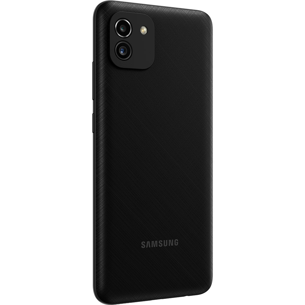 Фото Смартфон SAMSUNG Galaxy A03 3/32GB Dual Sim Black (SM-A035FZKDSEK)