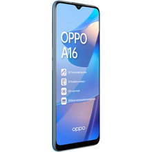 Смартфон OPPO A16 3/32GB Pearl Blue