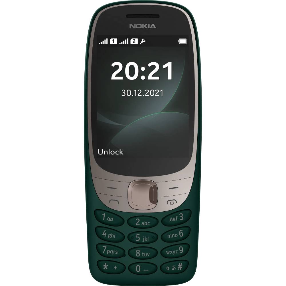 Мобільний телефон NOKIA 6310 DS Green Вбудована пам’ять, Гб 8