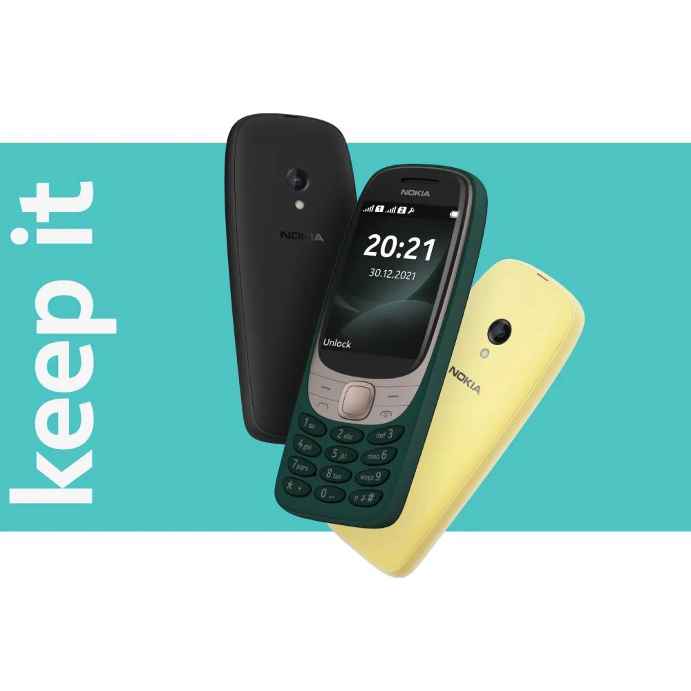 Мобільний телефон NOKIA 6310 DS Green Матриця TFT