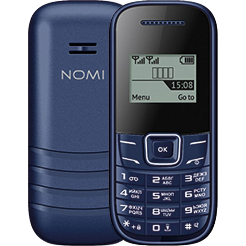 

Мобильный телефон NOMI i144m Dual Sim Blue, i144m DS Blue