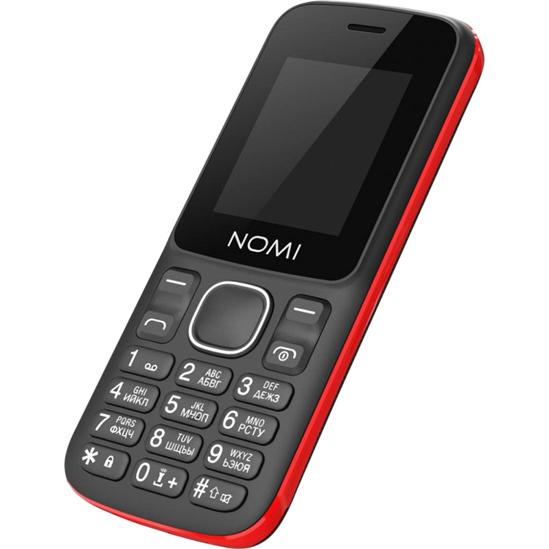 Зовнішній вигляд Мобільний телефон NOMI i188s Dual Sim Red