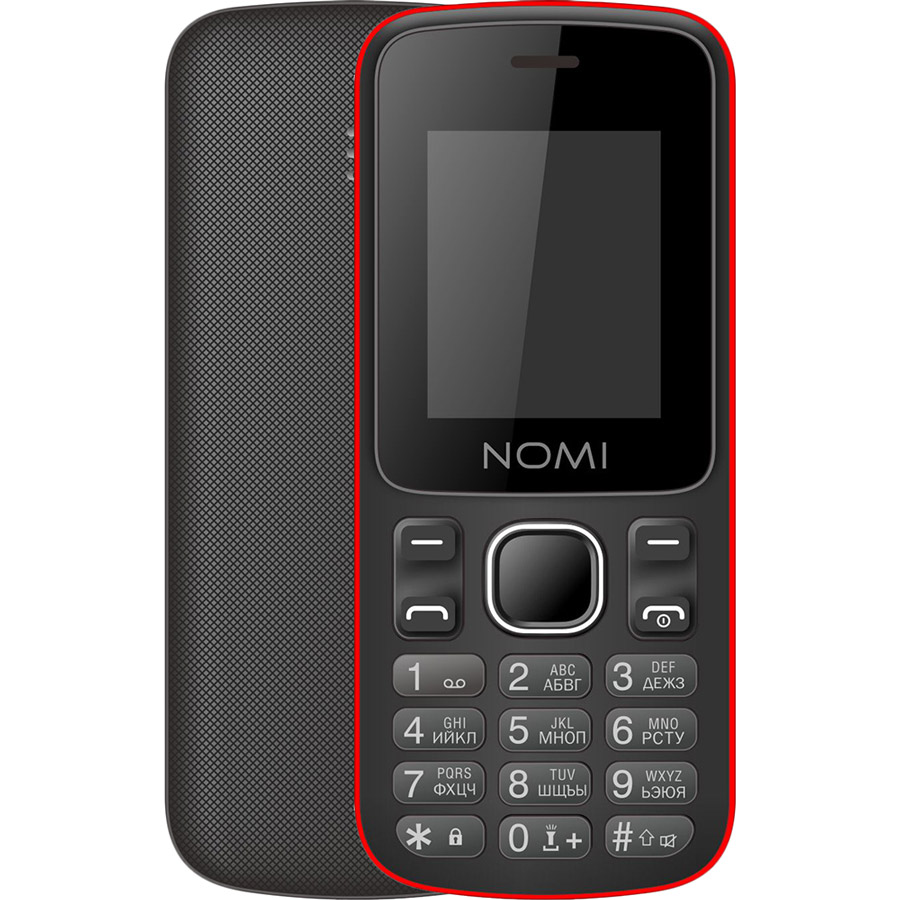 Мобільний телефон NOMI i188s Dual Sim Red