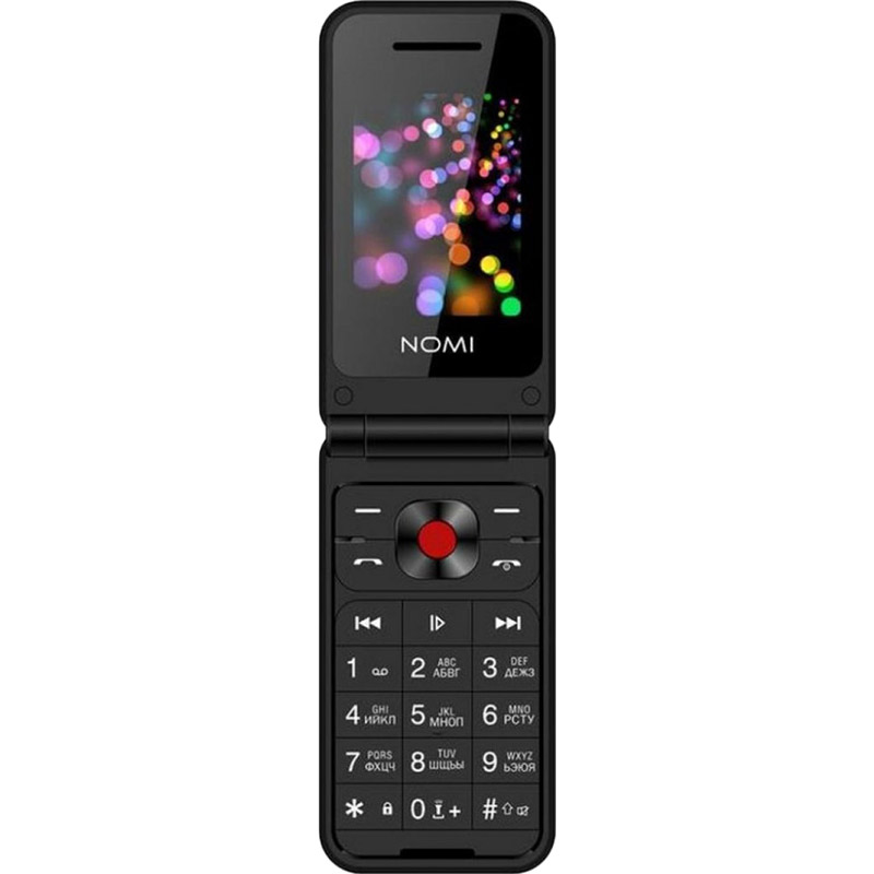 Зовнішній вигляд Мобільний телефон NOMI i2420 Dual Sim Red