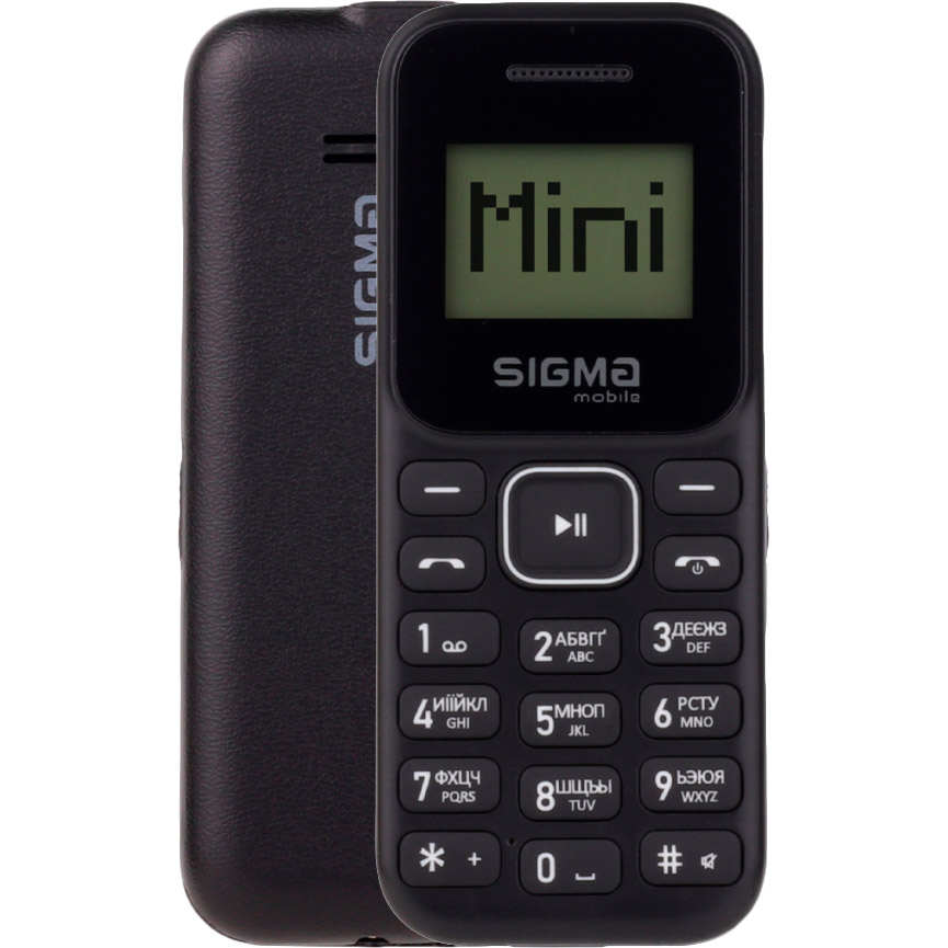 

Мобильный телефон SIGMA X-style 14 Mini Dual Sim Black, X-style 14 Mini DS Black