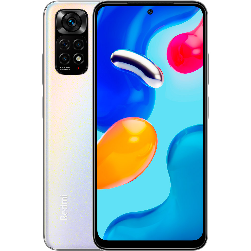 

Смартфон XIAOMI Redmi Note 11S 6/128 Gb Dual Sim Pearl White, Redmi Note 11S 6/128 GB (pearl white)