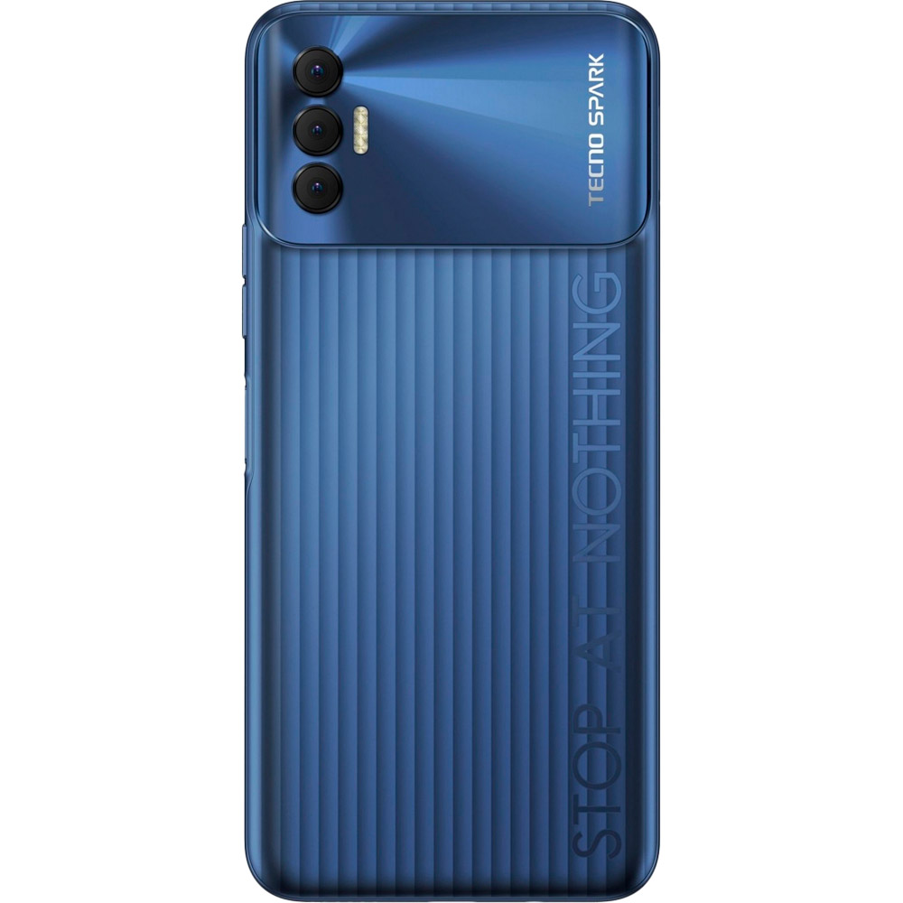 TECNO Spark 8p (KG7n) 4/128 Gb Dual Sim Atlantic Blue (4895180773402)  купить в Киеве ➦ лучшая цена в Фокстрот по всей Украине: Харьков, Днепр,  Одесса, Николаев, Запорожье