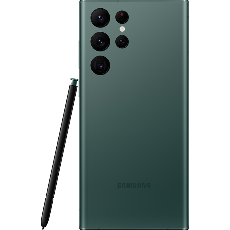 Фото 15 Смартфон SAMSUNG Galaxy S22 Ultra 12/256GB Dual Sim Phantom Green (SM-S908BZGGSEK)