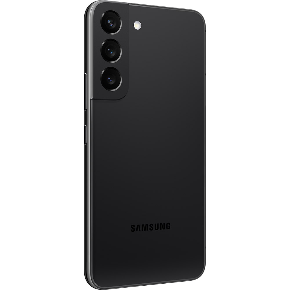 Зовнішній вигляд Смартфон SAMSUNG Galaxy S22 8/256 Gb Dual Sim Phantom Black (SM-S901BZKGSEK)