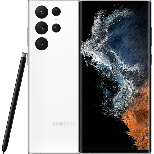 Смартфон SAMSUNG Galaxy S22 Ultra 12/512GB Dual Sim Phantom White (SM-S908BZWHSEK) Встроенная память, Гб 512