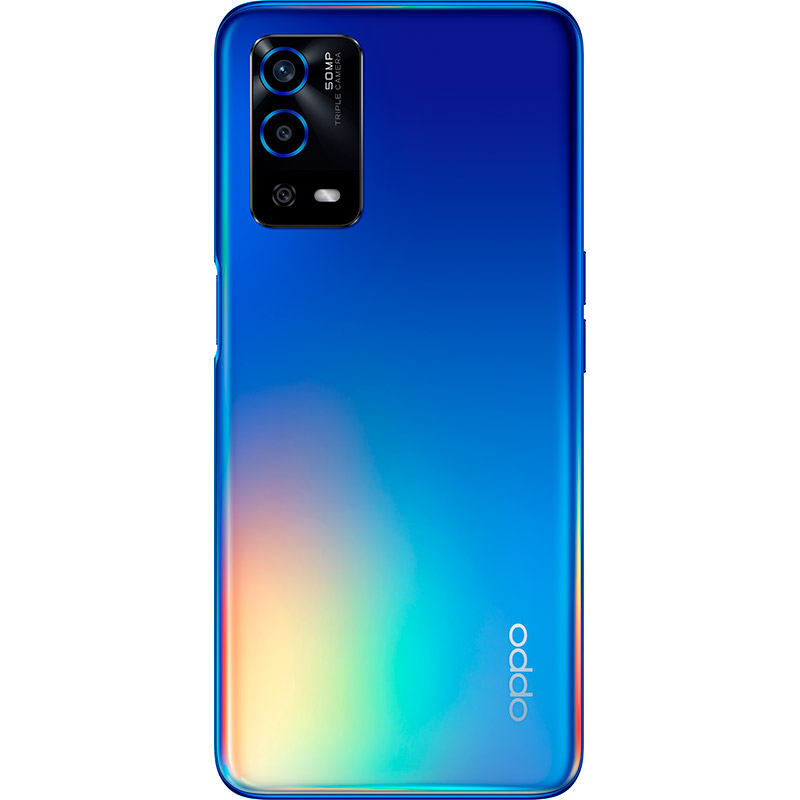 Смартфон OPPO A55 4/64GB Dual Sim Rainbow Blue Оперативная память 4096