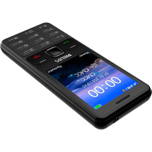 Мобільний телефон PHILIPS E185 Xenium Dual Sim Black