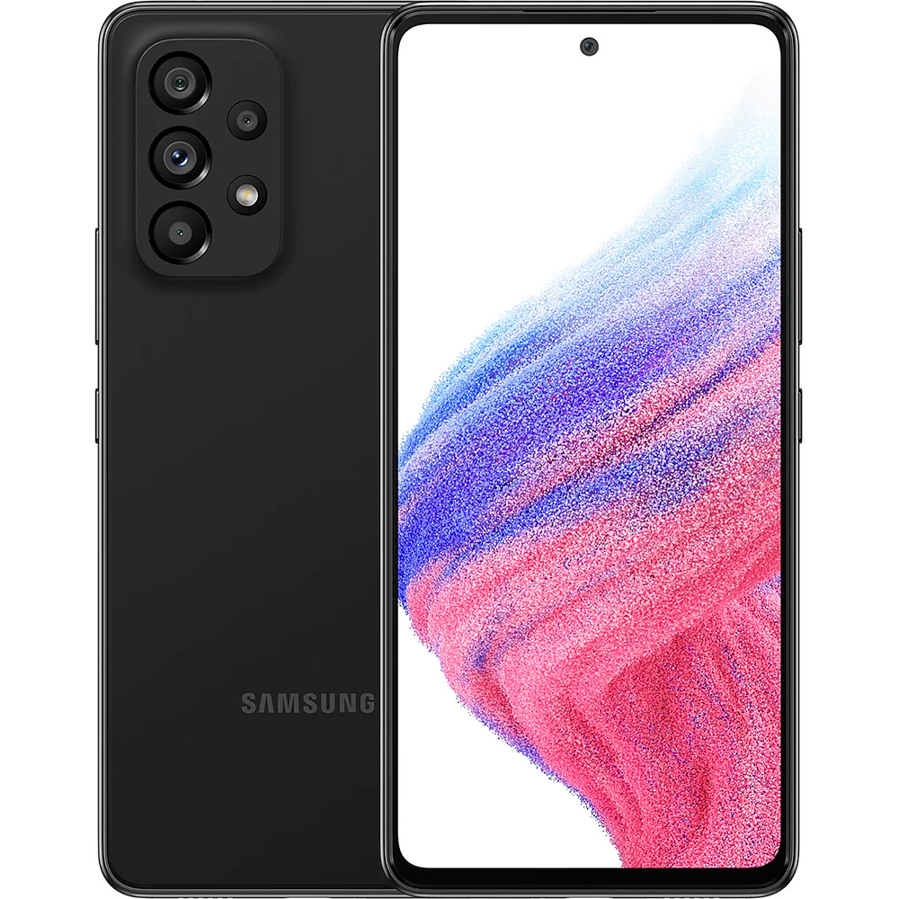 Смартфон SAMSUNG SM-A536E Galaxy A53 8/256Gb ZKH Black (SM-A536EZKHSEK)