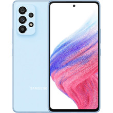 Смартфон SAMSUNG SM-A536E Galaxy A53 8/256Gb LBH Light Blue (SM-A536ELBHSEK)