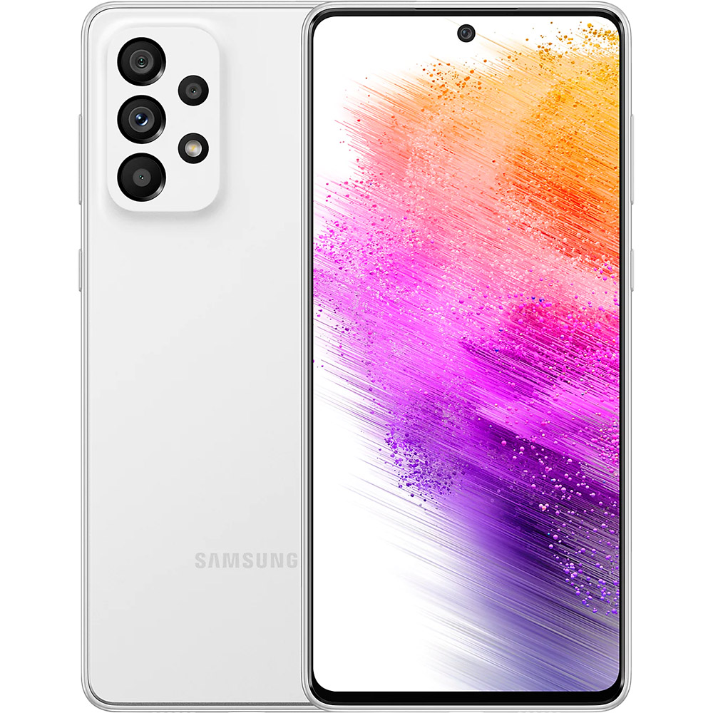 SAMSUNG SM-A736B Galaxy A73 8/256Gb ZWH White (SM-A736BZWHSEK) ᐉ