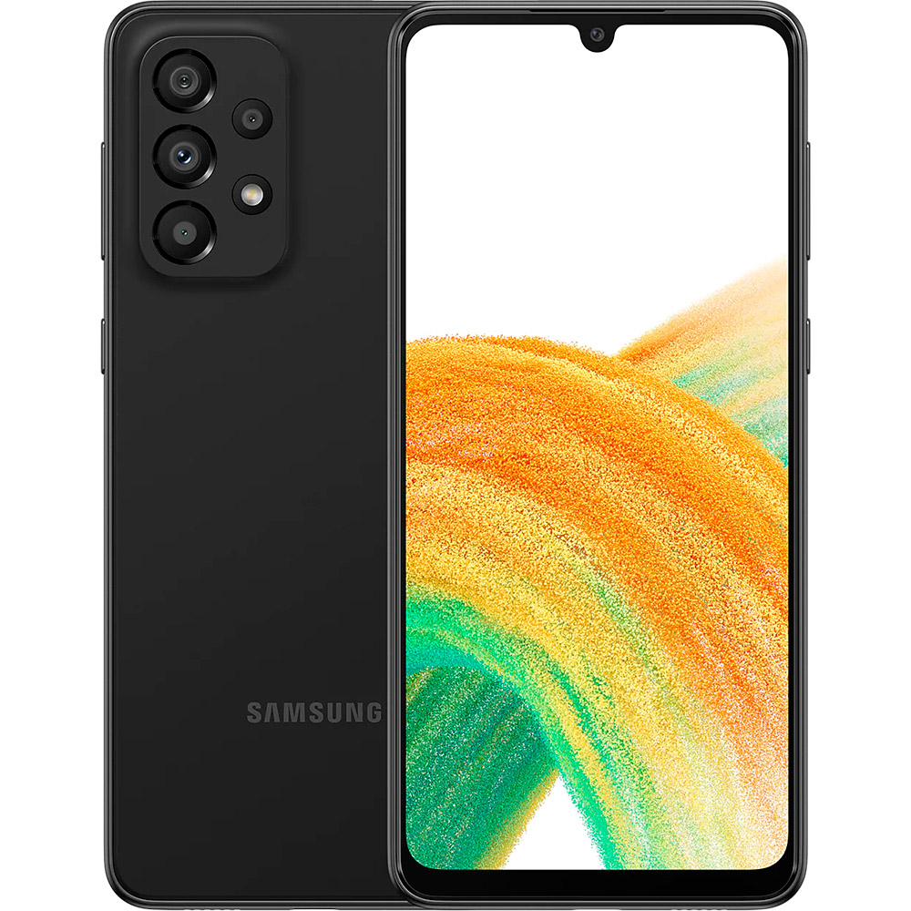 Смартфон SAMSUNG SM-A336B Galaxy A33 6/128Gb ZKG Black (SM-A336BZKGSEK)
