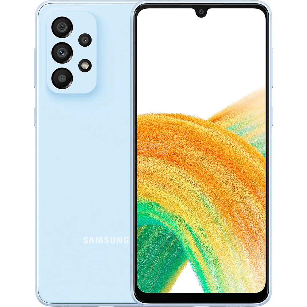Смартфон SAMSUNG SM-A336B Galaxy A33 6/128Gb LBG Light Blue (SM-A336BLBGSEK)