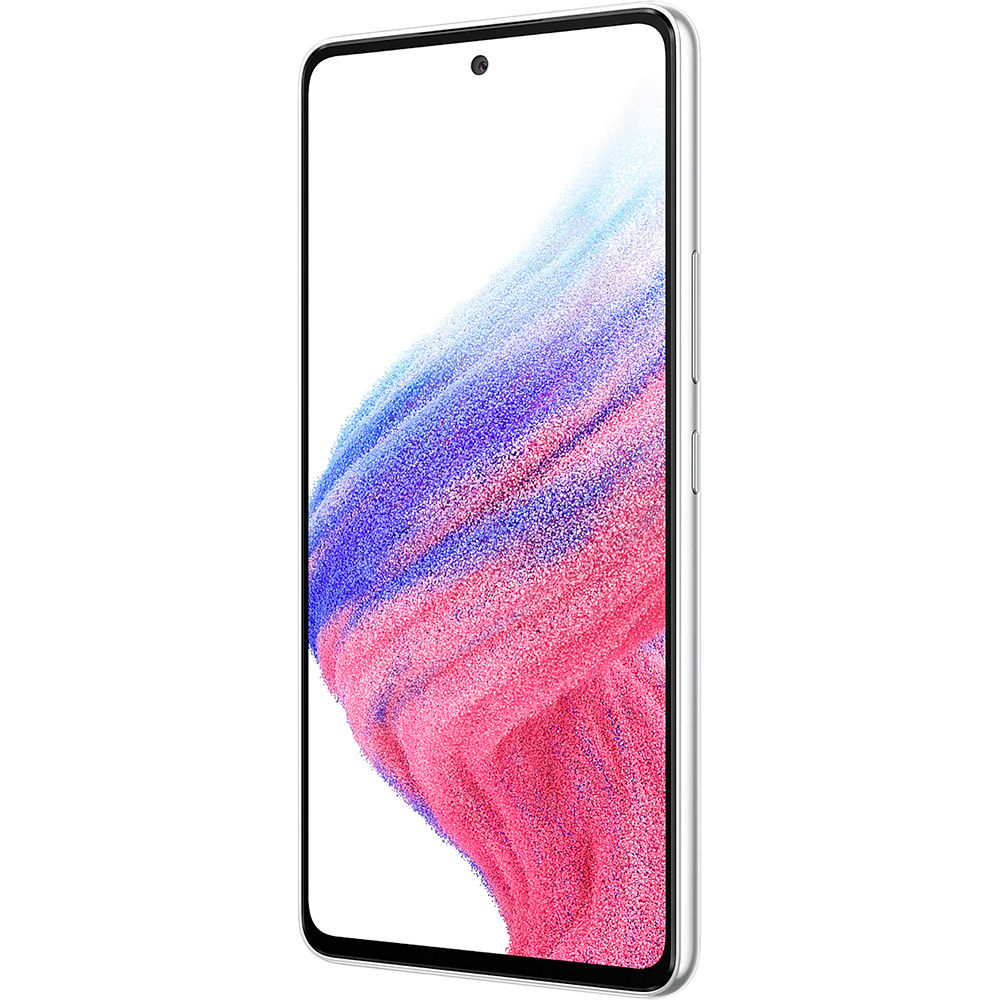 Смартфон SAMSUNG SM-A536E Galaxy A53 8/256Gb ZWH White (SM-A536EZWHSEK) Матриця SUPER AMOLED