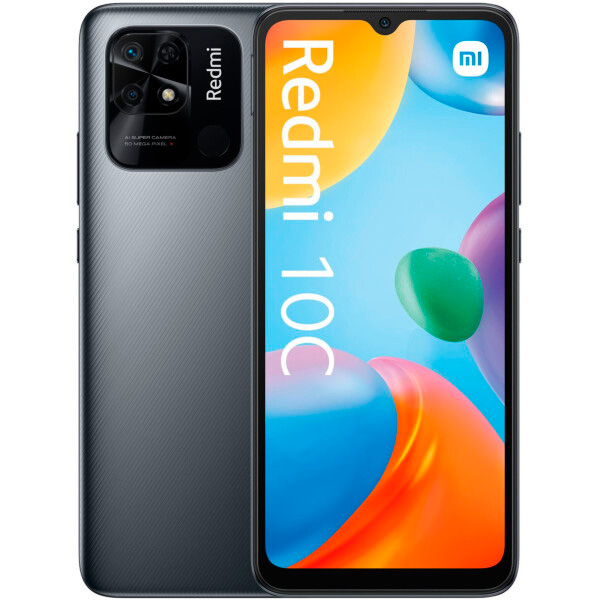 Смартфон XIAOMI Redmi 10C 4/128Gb Graphite Gray