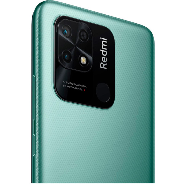 Смартфон XIAOMI Redmi 10C 4/64Gb Mint Green Диагональ дисплея 6.71