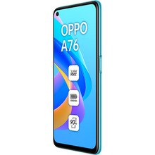 Смартфон OPPO A76 4/128GB Glowing Blue