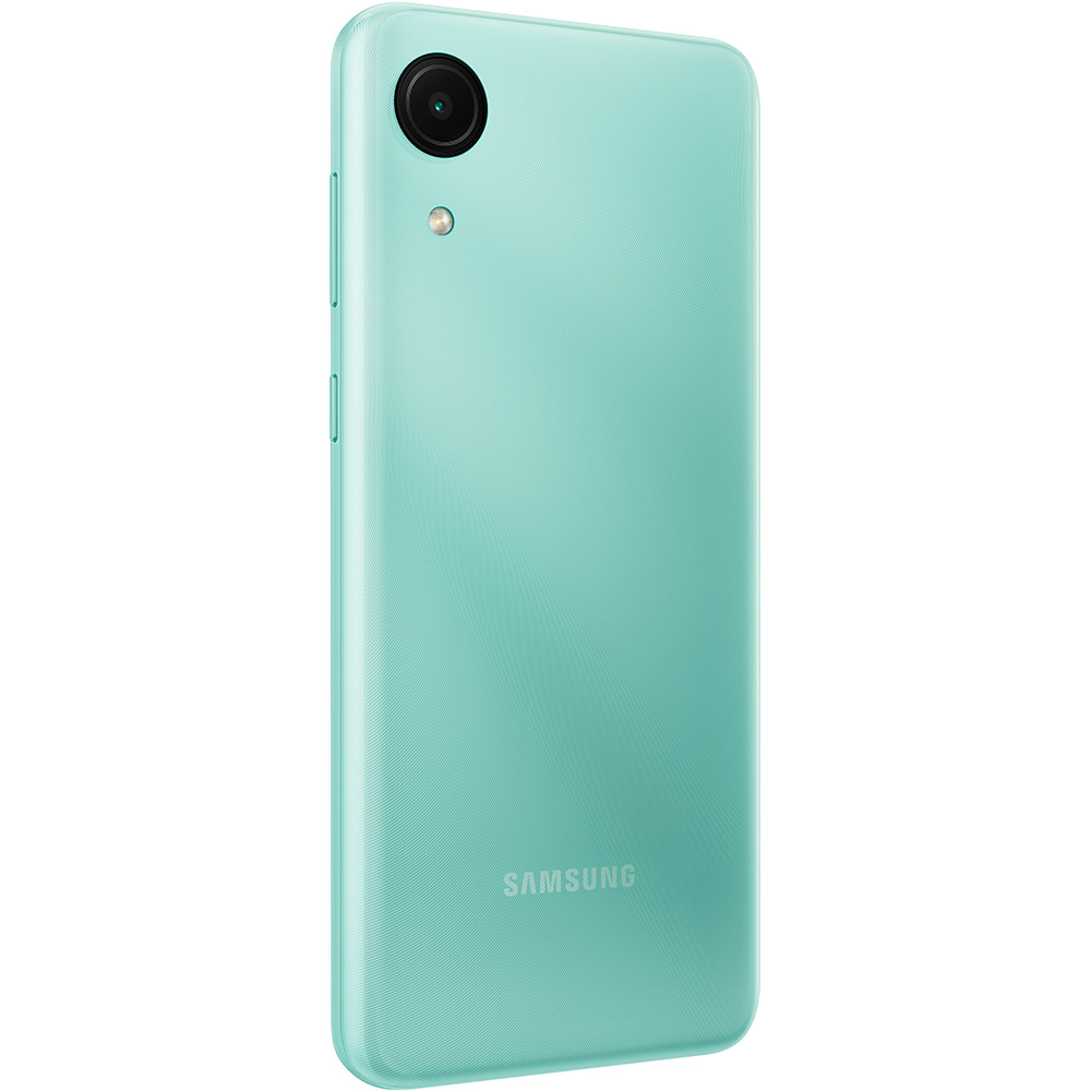 Внешний вид Смартфон SAMSUNG Galaxy A03 Core 2/32 Gb Dual Sim Light Green (SM-A032FLGDSEK)