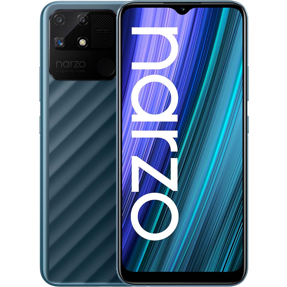 Смартфон REALME Narzo 50A 4/128GB Oxygen Green (RMX3430 4/128 green)