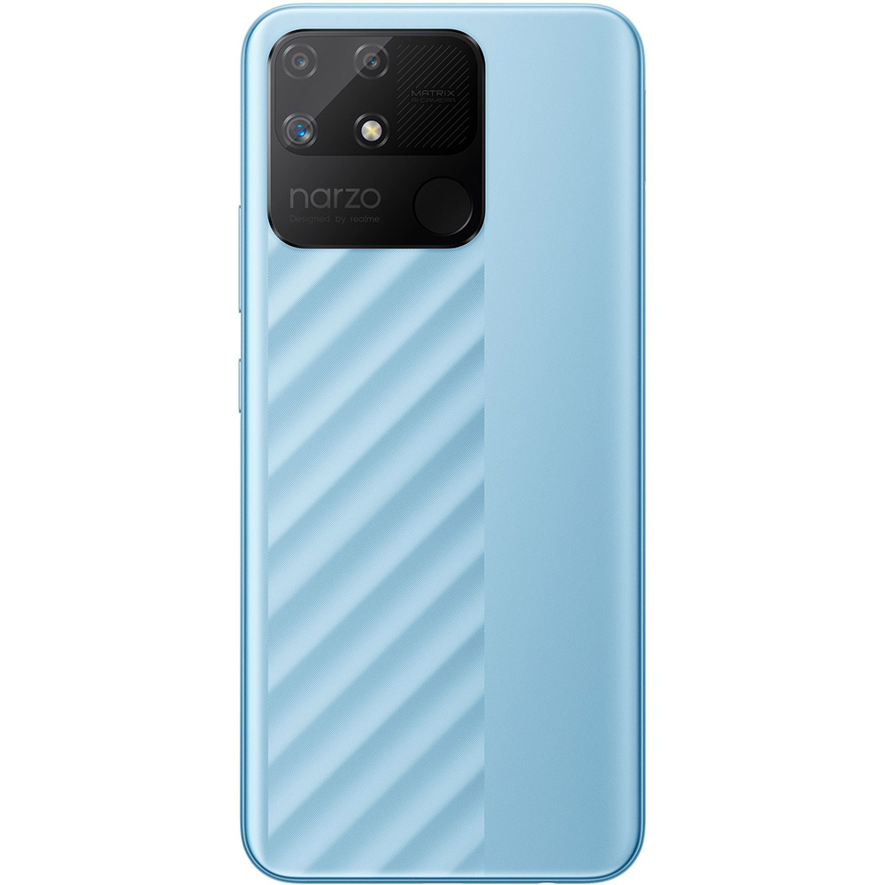 Смартфон REALME Narzo 50A 4/64GB Oxygen Blue (RMX3430 4/64 blue) Оперативная память, Гб 4