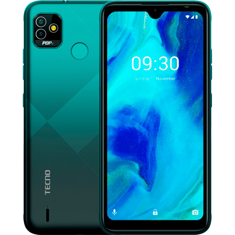 Смартфон TECNO POP 5 (BD2d) 2/32Gb Ice Lake Green