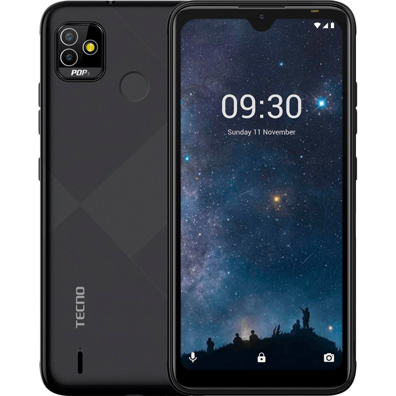 Смартфон TECNO POP 5 BD2d 2/32Gb Obsidian Black (4895180775116)