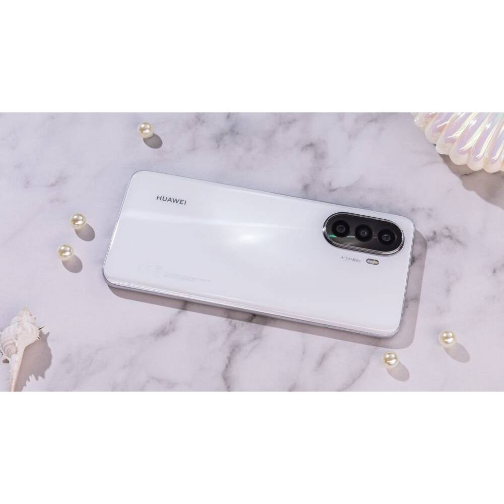 У Фокстрот Смартфон HUAWEI Nova Y70 4/128GB Pearl white (51096YST)