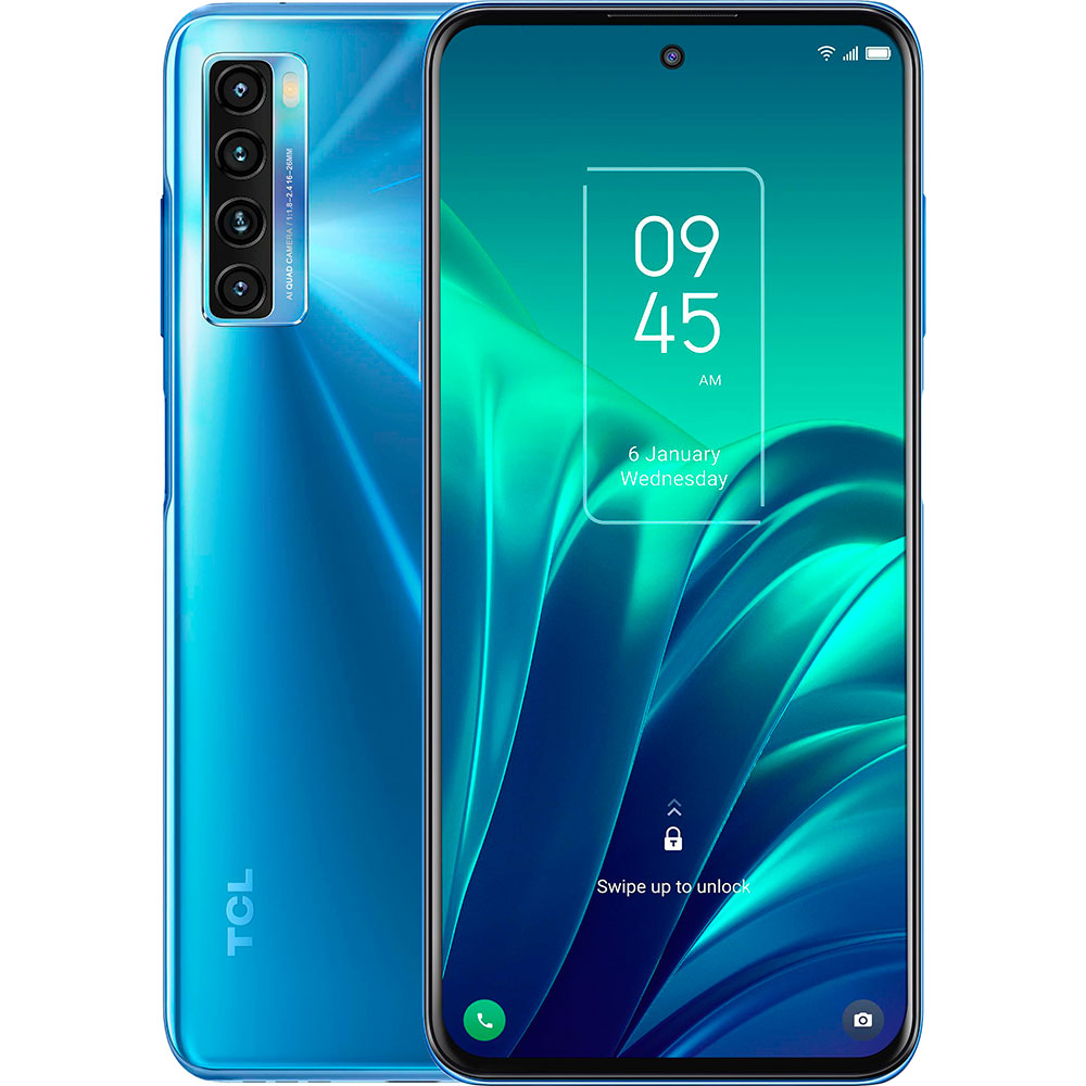 TCL 20L (T774H) 4/128 Gb Dual Sim Luna Blue (T774H-2BLCUA12) купить в Киеве  ➦ лучшая цена в Фокстрот по всей Украине: Харьков, Днепр, Одесса, Николаев,  Запорожье