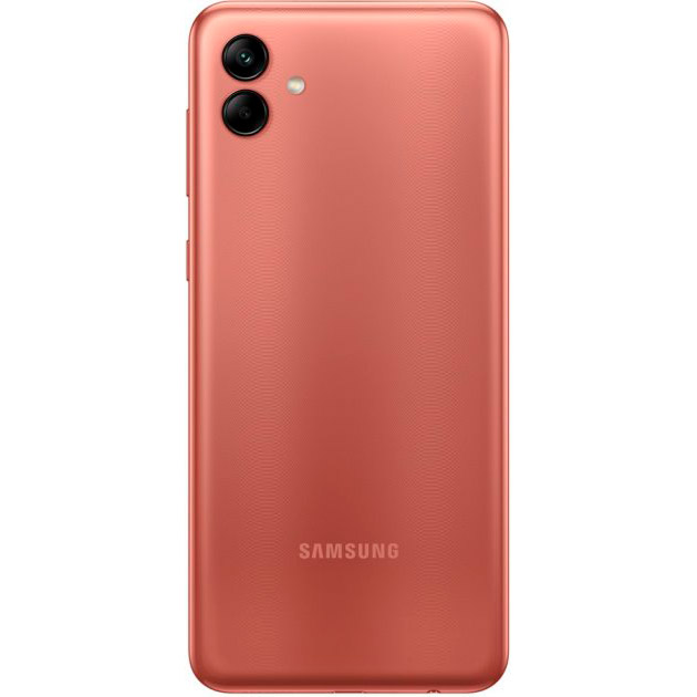 Смартфон SAMSUNG Galaxy A04 4/64 Gb Dual Sim Copper (SM-A045FZCGSEK) Оперативна пам'ять, Гб 4