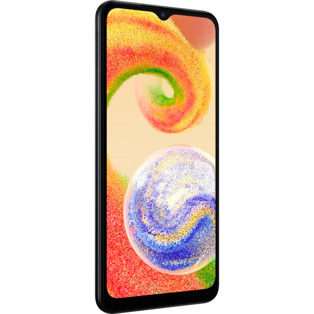 Смартфон SAMSUNG Galaxy A04 4/64 Gb Dual Sim Black (SM-A045FZKGSEK) Диагональ дисплея 6.5