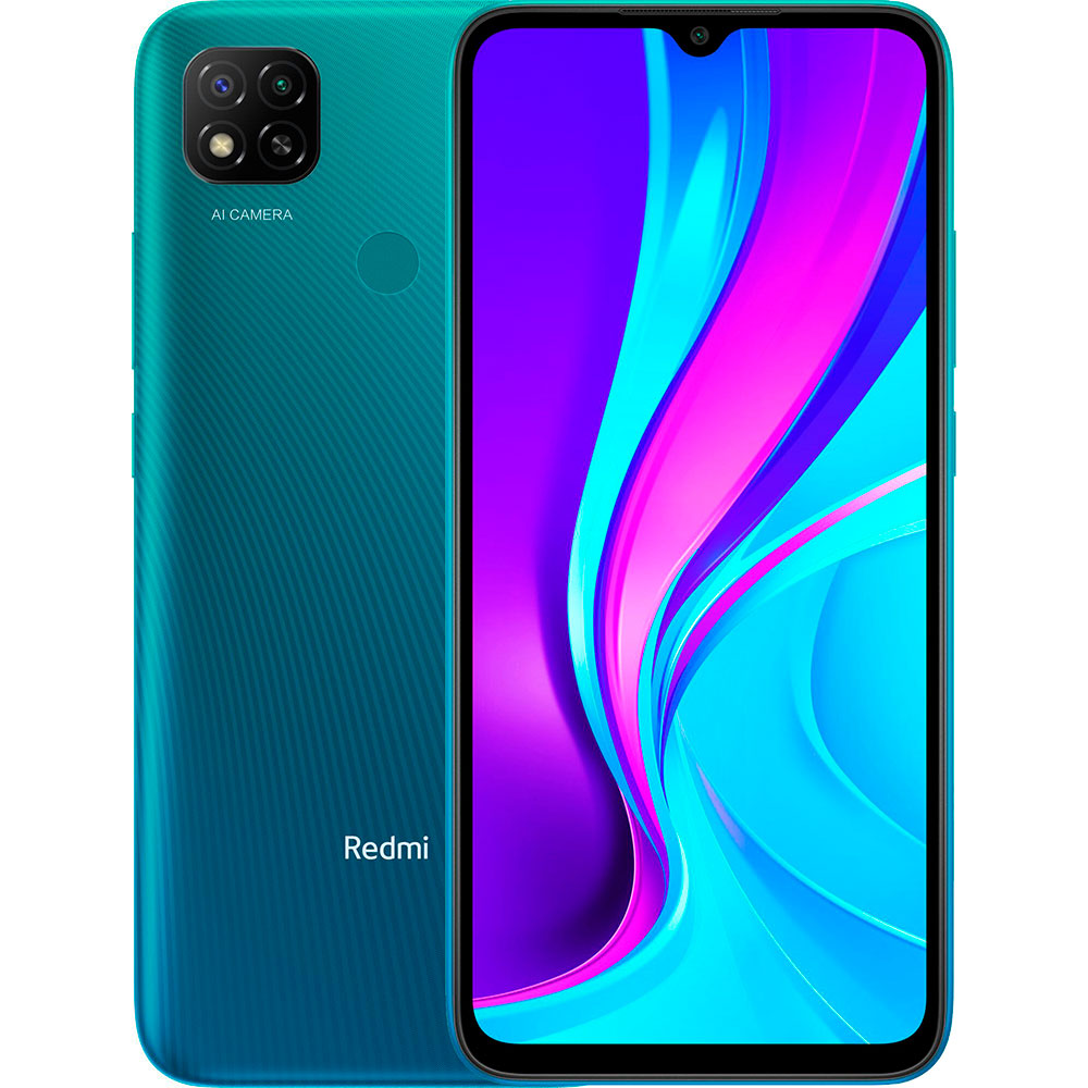 Смартфон XIAOMI Redmi 9C 3/64GB Dual Sim Aurora Green