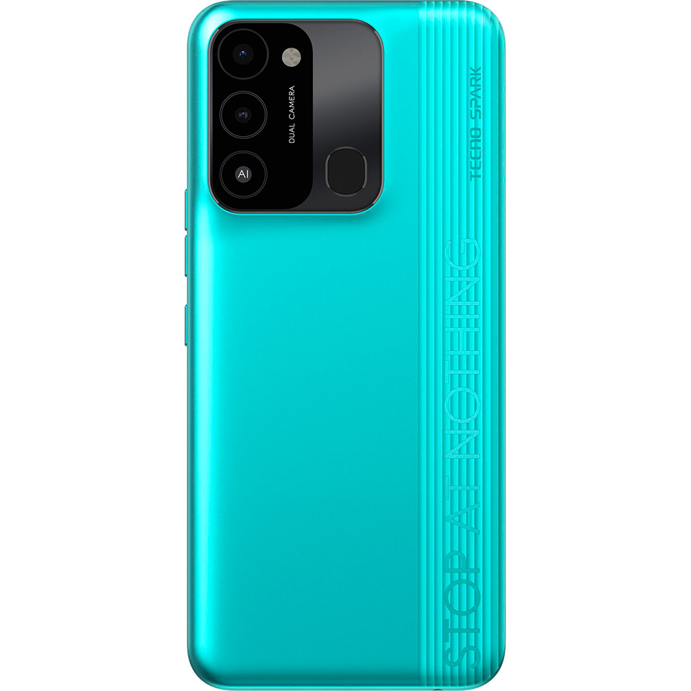 Смартфон TECNO Spark 8C (KG5n) 4/64 Gb Dual Sim Turquoise Cyan (4895180777967) Оперативная память, Гб 4
